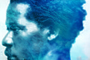 Image of artwork, Blue Man in the Sea 2 by Toni Scott